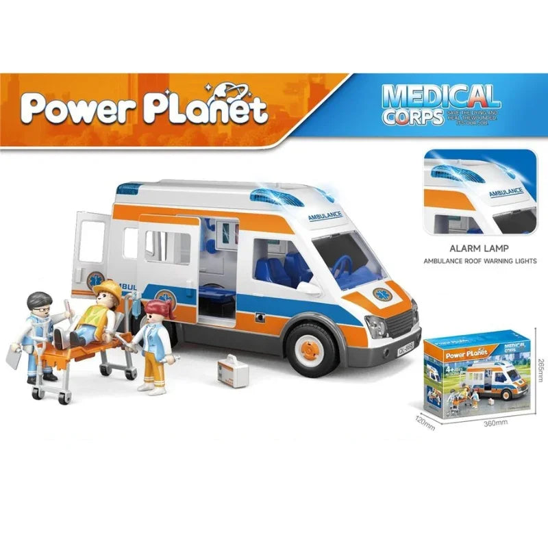 Medical Corps  Ambulance Playset Doctor Role-Play Toy