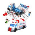 Deluxe Storage Ambulance Playset –Medical Rescue Vehicle