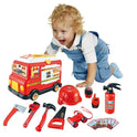 Fire Rescue Truck Tool Set Emergency Vehicle Toy