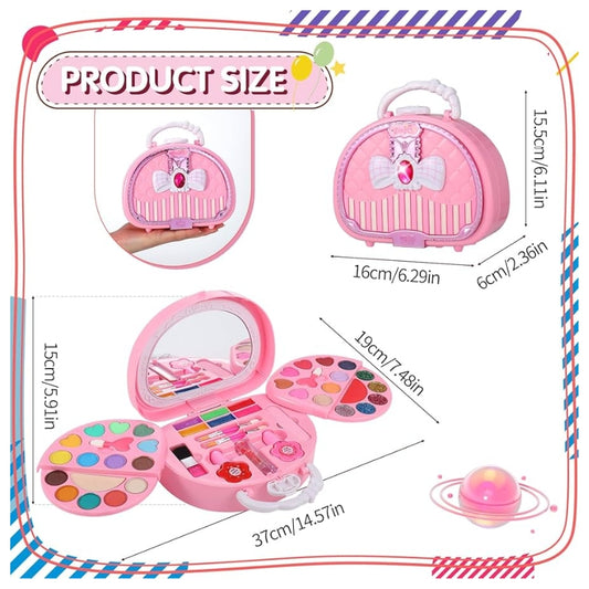 Kids Makeup Set – Safe & Washable Pretend Play Cosmetic Kit