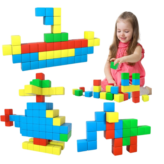 Magnetic Building Blocks Set for Toddlers Construction Toys