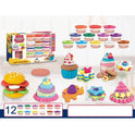 Funny Kids DIY Clay  Modeling Kit  Dough Play Toy Set