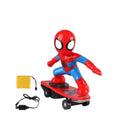 Spider-Man Style Electric Remote Control Stunt Car Toy  for Kids