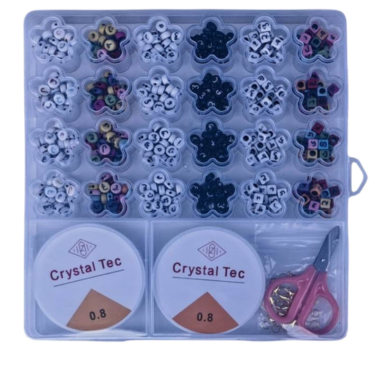 Bead Craft Kit – Multi-Design Jewelry Making Beads Box