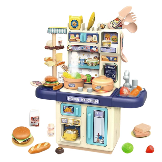 Kids Kitchen Playset With Accessories for Pretend Cooking Play