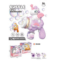 Unicorn Light-Up Bubble Gun for Kids – Magical Handheld Bubble Blaster Toy