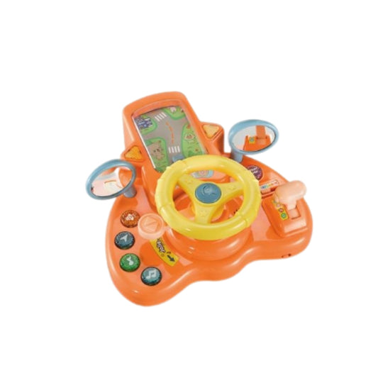 Adventure Steering Wheel Toy – Interactive Driving Simulator with Voice Navigation