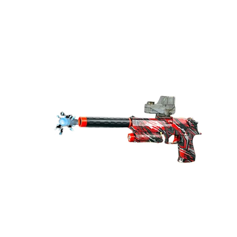 Graffiti-Style Electric Water Bullet Gun – Rechargeable High-Powered Blaster