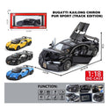 Bugatti Chiron 1:18 Scale – Track Edition Luxury Model Toy Car