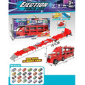TurboMorph Track Racer Set – Sliding Deformation Catapult Storage Vehicle