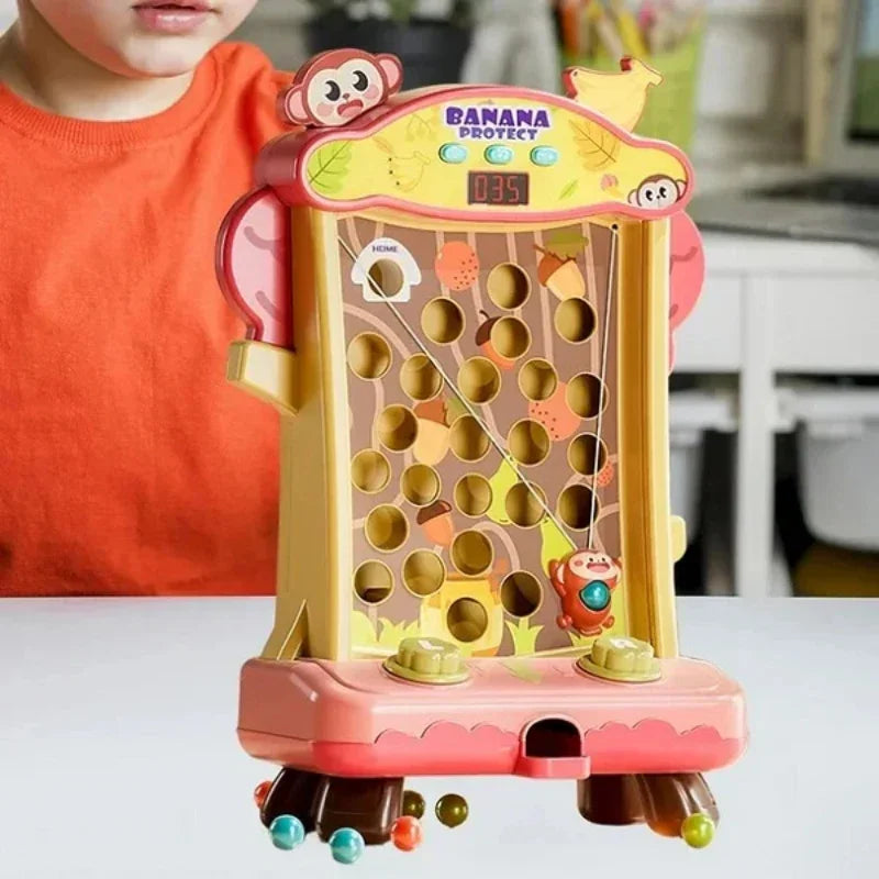 Animal Adventure Challenge Game Console Electric Monkey Game Machine
