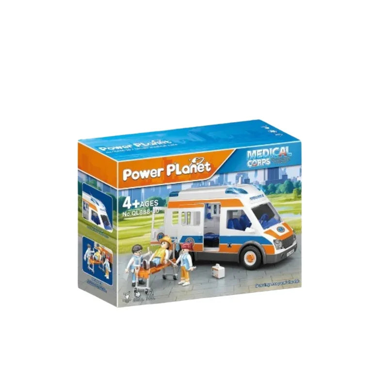 Medical Corps  Ambulance Playset Doctor Role-Play Toy