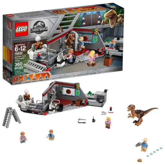 Jurassic World: Jurassic Park Velociraptor Dinosaur Action Playset
