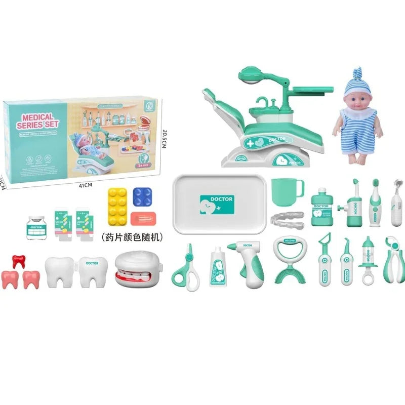 Dentist Playset for Toddlers  Interactive Smart Dental Chair Kit
