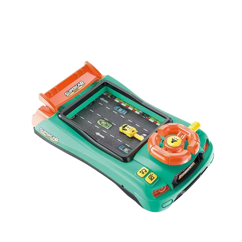 Racing Game Console – Steering Wheel Desktop Challenge