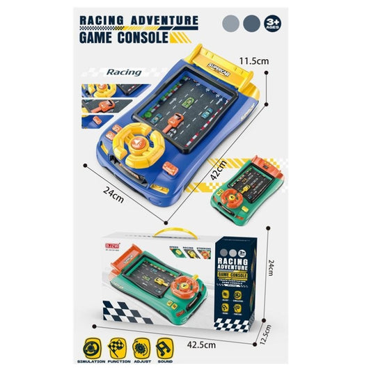 Racing Game Console – Steering Wheel Desktop Challenge