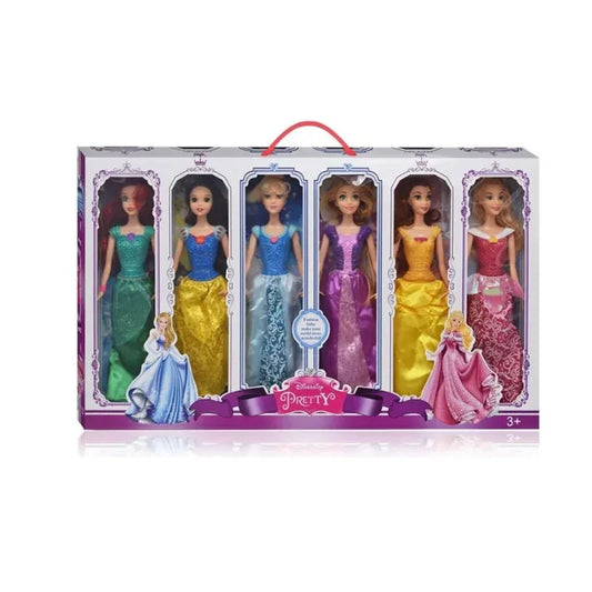 Disney Princess  Doll Set – Classic Collection in Signature Outfits