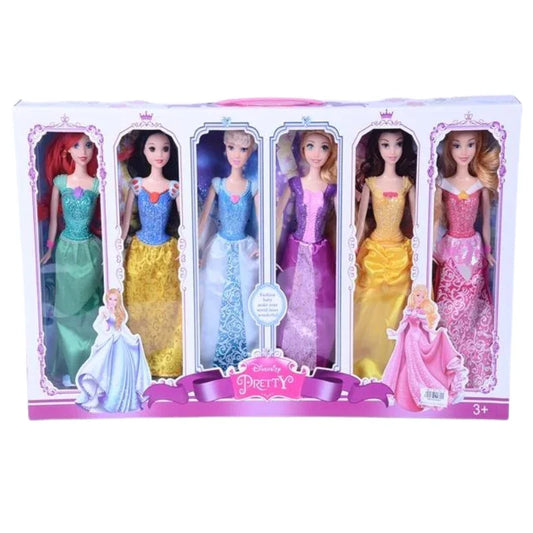 Disney Princess  Doll Set – Classic Collection in Signature Outfits