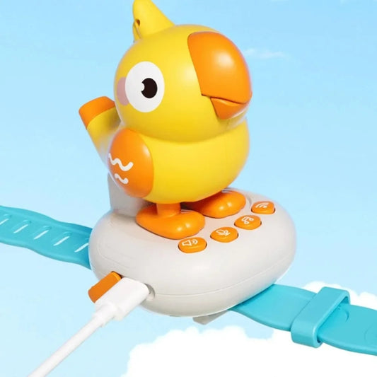 Parrot Smart Watch Toy for Kids – Voice-Controlled Talking Bird