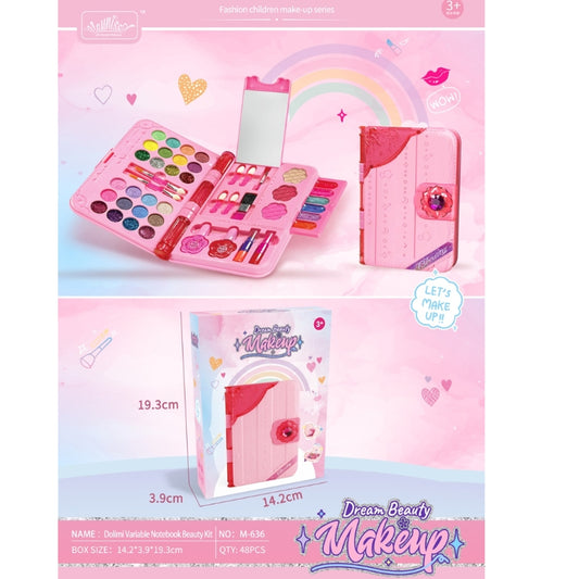 Kids Makeup Kit for Girls – Real Cosmetic Pretend Play Beauty Set
