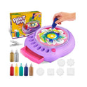 Arts and Crafts Spin Art Machine Kit for Kids – Fun DIY Craft Activity