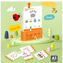 Logic Thinking Puzzle Card Game  – Montessori-Inspired Training Toy
