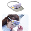 Cooling Fan Visor Hat-Cartoon Design Hat for Outdoor Summer