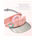 Cooling Fan Visor Hat-Cartoon Design Hat for Outdoor Summer
