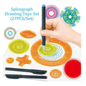 Interlocking Gear Wheel Drawing Toy Set – Spiral Traction Art Kit (Deal)