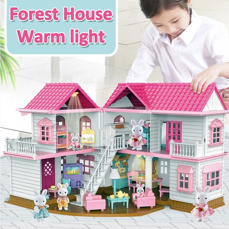 Forest Light Villa Play House For Kids