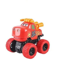 Monster Truck- Friction Powered Toy Cars Push And Go Vehicles For Kids
