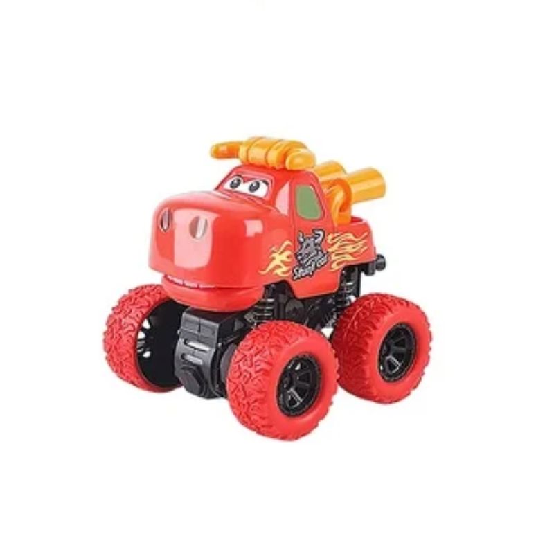 Monster Truck- Friction Powered Toy Cars Push And Go Vehicles For Kids