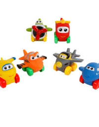 Vinyl Aircraft Creative Cartoon Soft Plastic Toys
