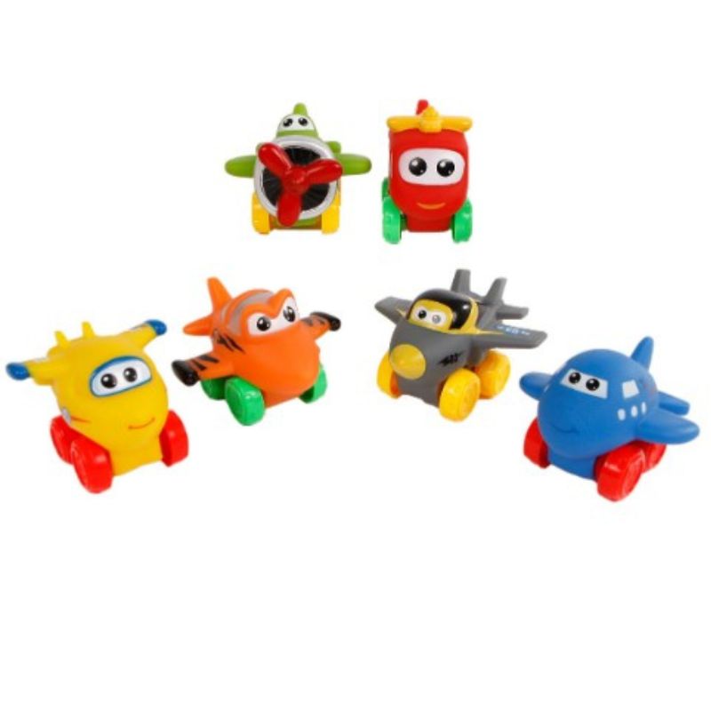 Vinyl Aircraft Creative Cartoon Soft Plastic Toys