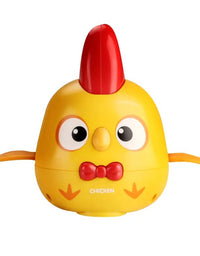 Electric Crawling Chicken Toy- Rocking Dance With Music And Lighting

