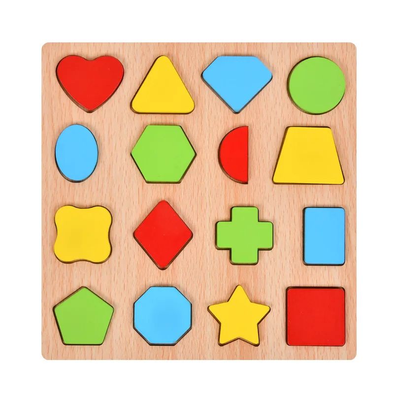 Wooden Puzzle Set for Toddlers – A Classic Learning Adventure