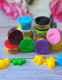 12-Piece Multi-Color Play Dough Set For Endless Fun
