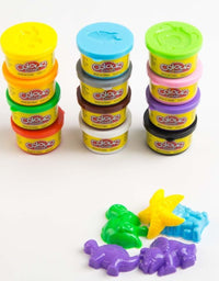 12-Piece Multi-Color Play Dough Set For Endless Fun
