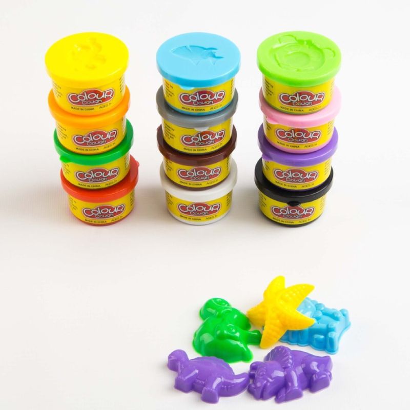 12-Piece Multi-Color Play Dough Set For Endless Fun