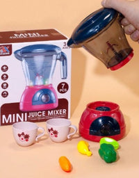 Battery Operated Mini Juicer Machine With Essential Accessories
