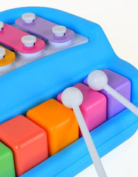 2-in-1 Xylophone And Piano Toy For Toddlers
