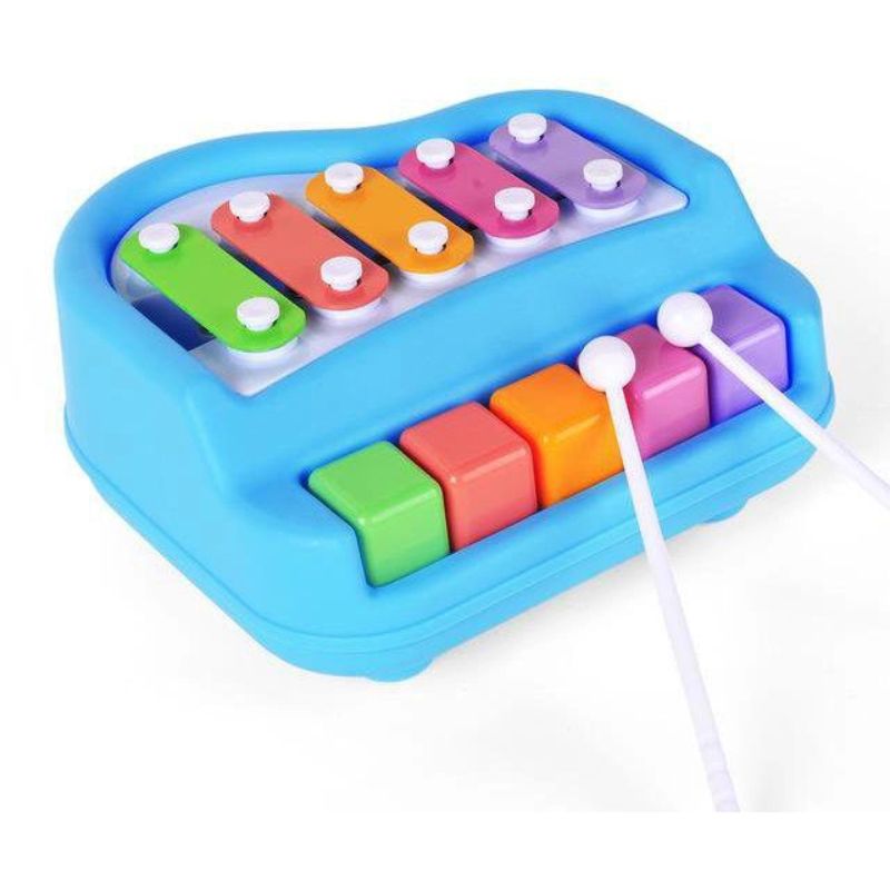 2-in-1 Xylophone And Piano Toy For Toddlers