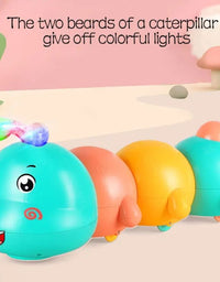 Electric Moving Magnetic Caterpillar Toy For Kids
