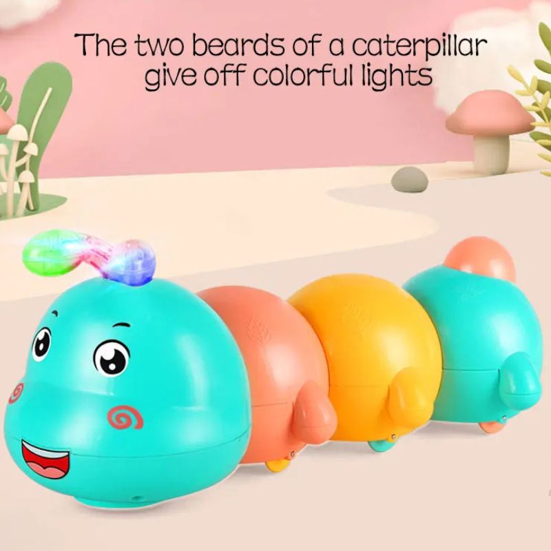 Electric Moving Magnetic Caterpillar Toy For Kids