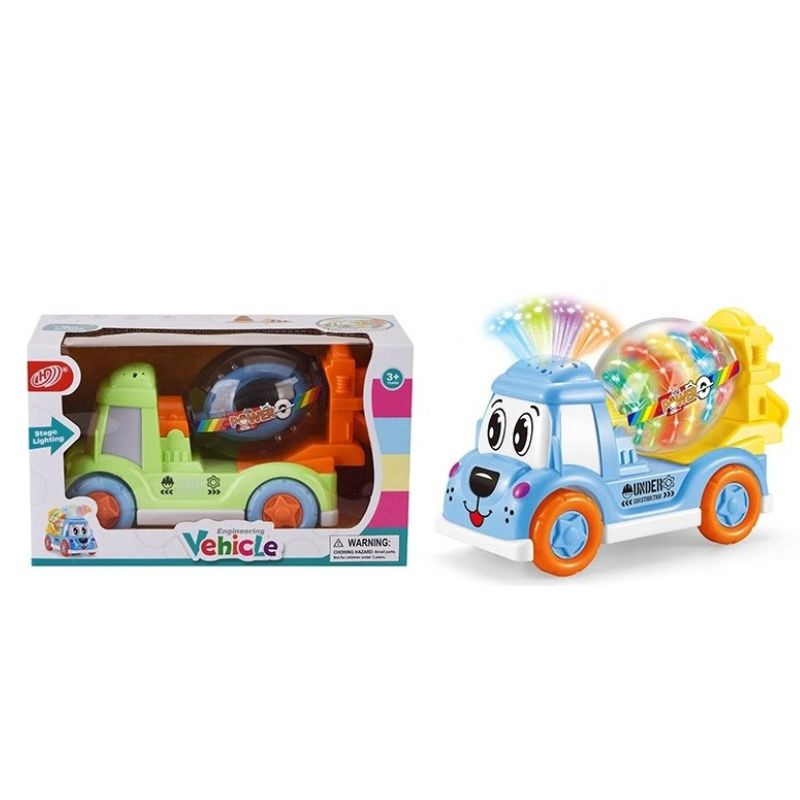 Construction Engineering Vehicle Toy With Light And Music