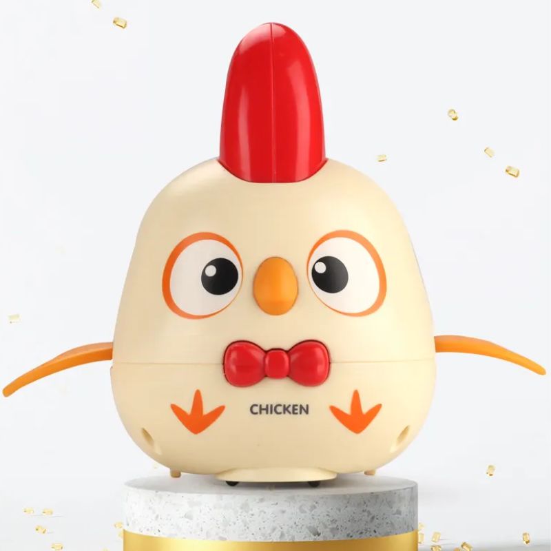 Electric Crawling Chicken Toy- Rocking Dance With Music And Lighting