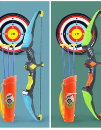Archery Bow And Arrow Set With LED Flashlight
