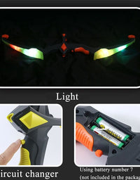 Archery Bow And Arrow Set With LED Flashlight
