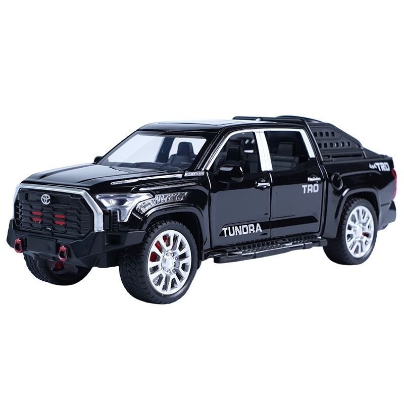 Toyota Tundra Diecast Alloy Car Model 1:24 Scale With Light And Music