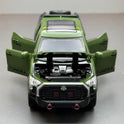 Toyota Tundra Diecast Alloy Car Model 1:24 Scale With Light And Music